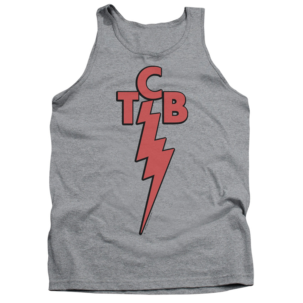 Elvis Presley - Tcb - Adult Tank - Athletic Heather