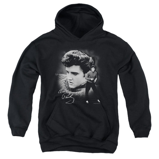 Elvis Presley - Sweater - Youth Pull-over Hoodie - Black