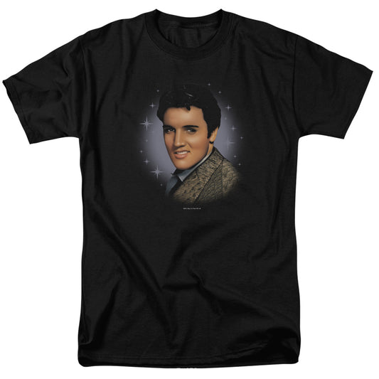 Elvis Presley - Starlite - Short Sleeve Adult 18/1 - Black T-shirt