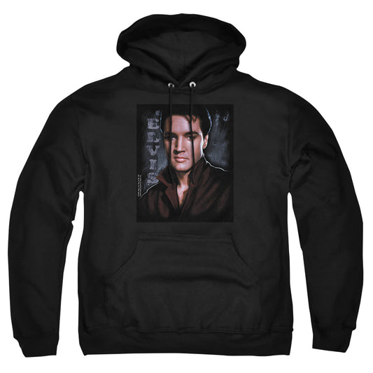Elvis Presley - Tough - Adult Pull-over Hoodie - Black
