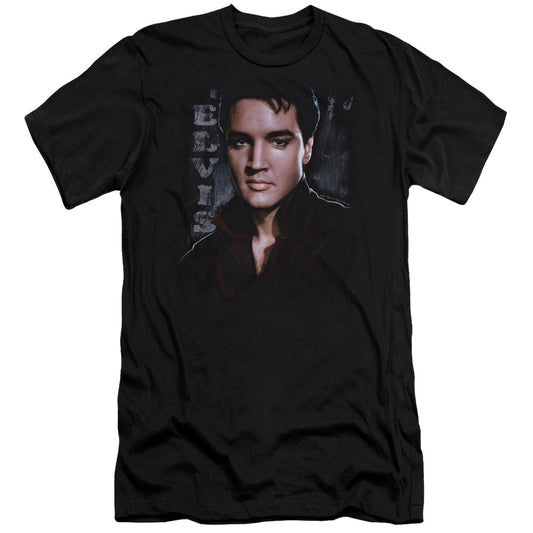 Elvis Presley - Tough-premuim Canvas Adult Slim Fit 30/1 - Black