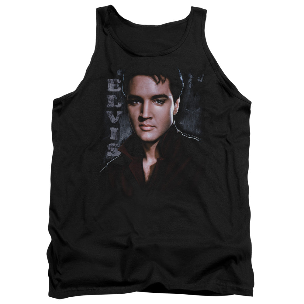 Elvis Presley - Tough - Adult Tank - Black