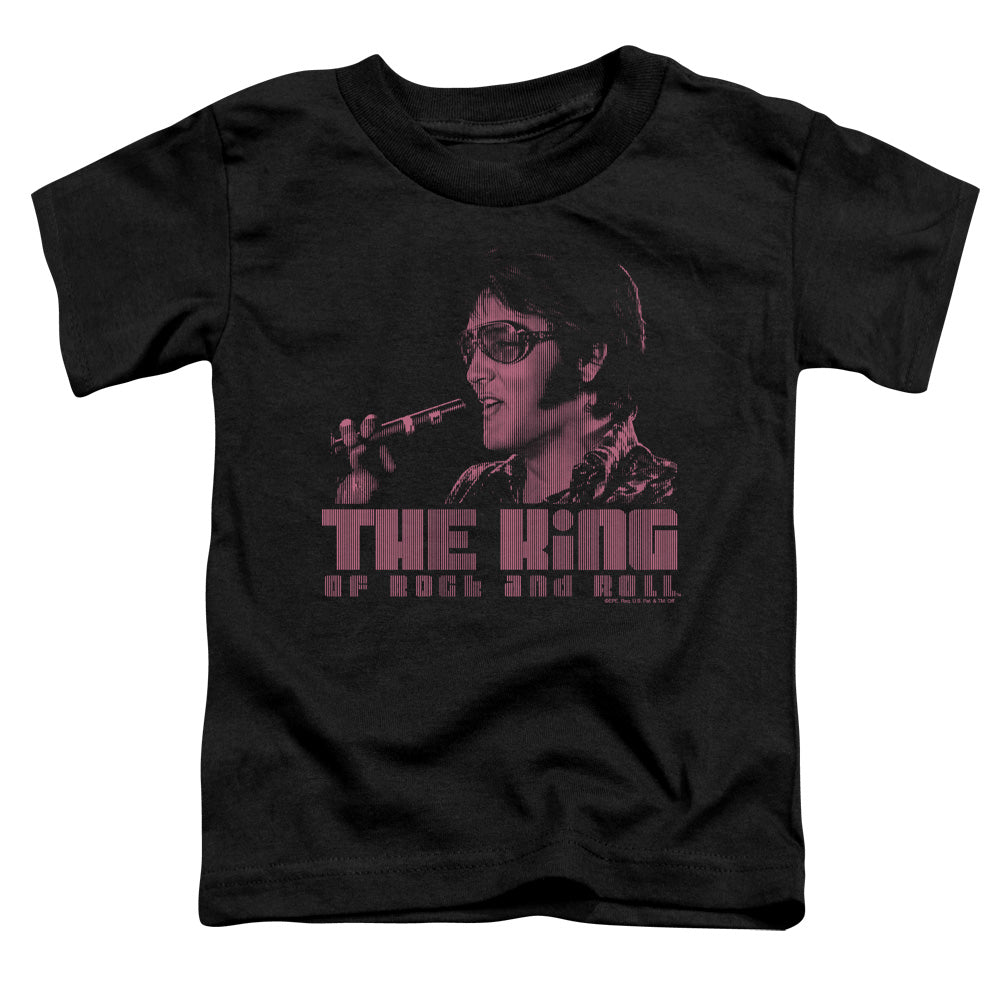 Elvis Presley - The King - Short Sleeve Toddler Tee - Black T-shirt