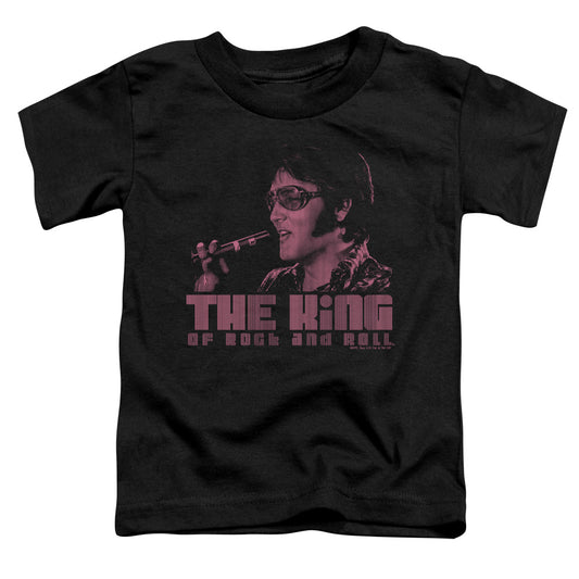 Elvis Presley - The King - Short Sleeve Toddler Tee - Black T-shirt
