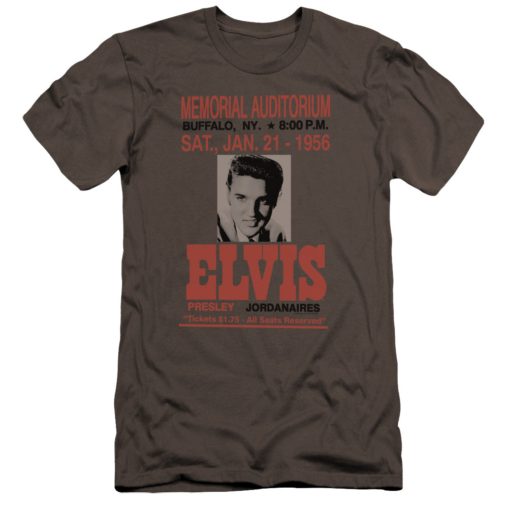 Elvis Presley - Buffalo 1956-premuim Canvas Adult Slim Fit 30/1 - Charcoal