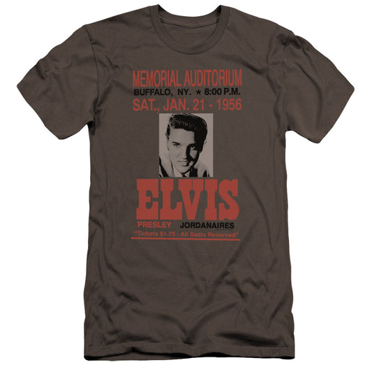 Elvis Presley - Buffalo 1956-premuim Canvas Adult Slim Fit 30/1 - Charcoal