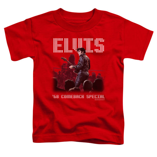 Elvis Presley - Return Of The King - Short Sleeve Toddler Tee - Red T-shirt