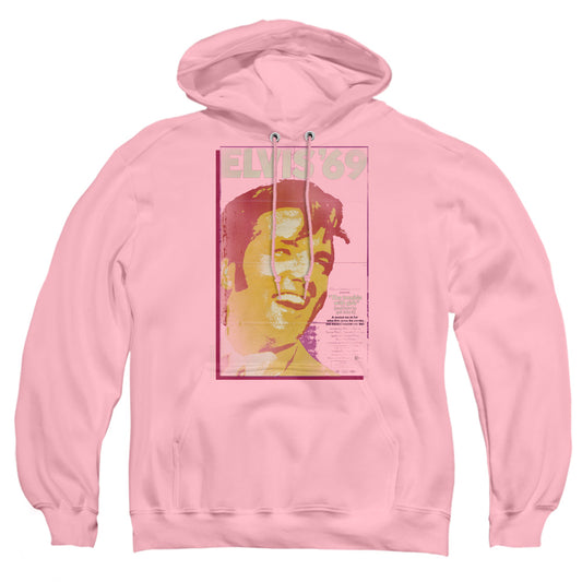 Elvis Presley - Trouble With Girls - Adult Pull-over Hoodie - Pink