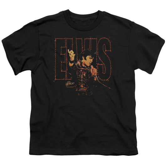 Elvis Presley - Take My Hand - Short Sleeve Youth 18/1 - Black T-shirt