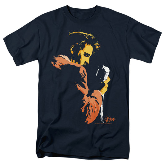 Elvis Presley - Early Elvis - Short Sleeve Adult 18/1 - Navy T-shirt