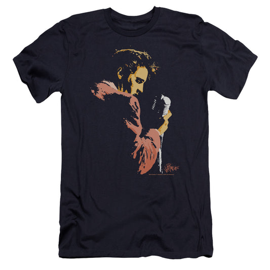 Elvis Presley - Early Elvis-premuim Canvas Adult Slim Fit 30/1 - Navy