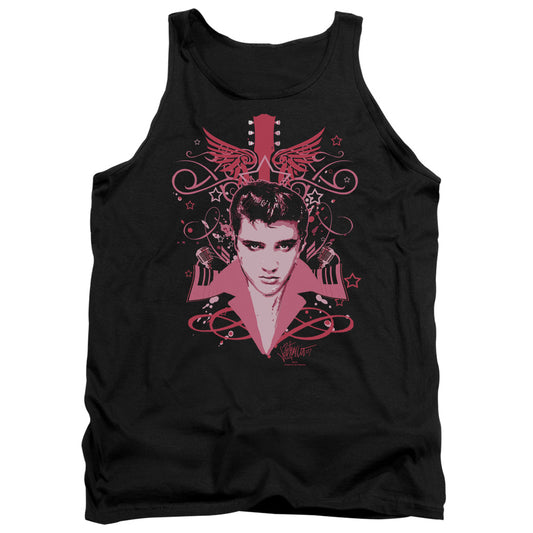 Elvis Presley - Lets Face It - Adult Tank - Black