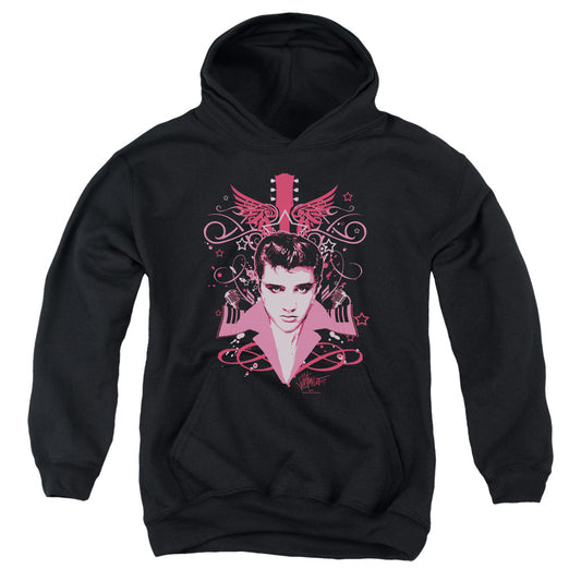 Elvis Presley - Lets Face It - Youth Pull-over Hoodie - Black