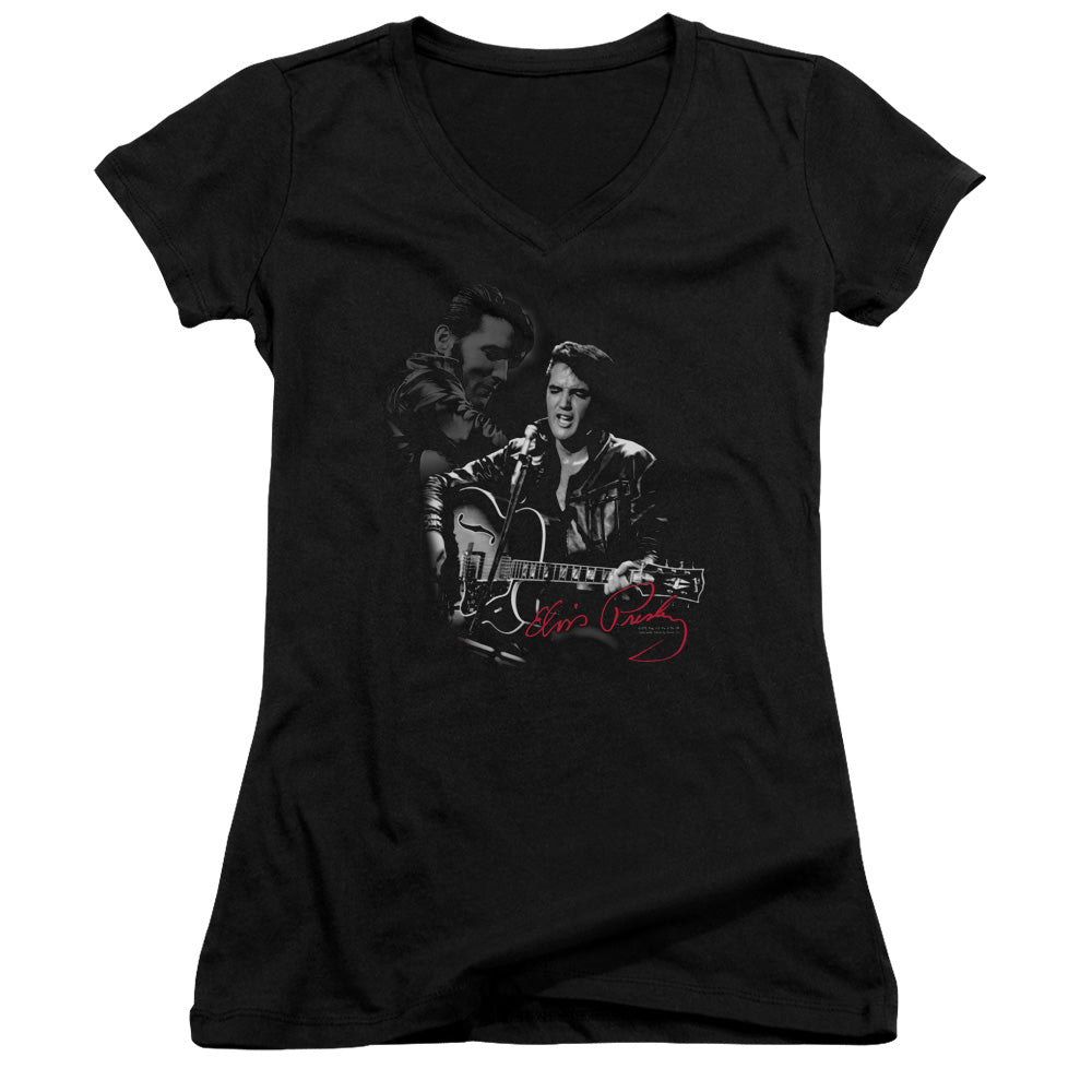 Elvis Presley - Show Stopper - Junior V-neck - Black