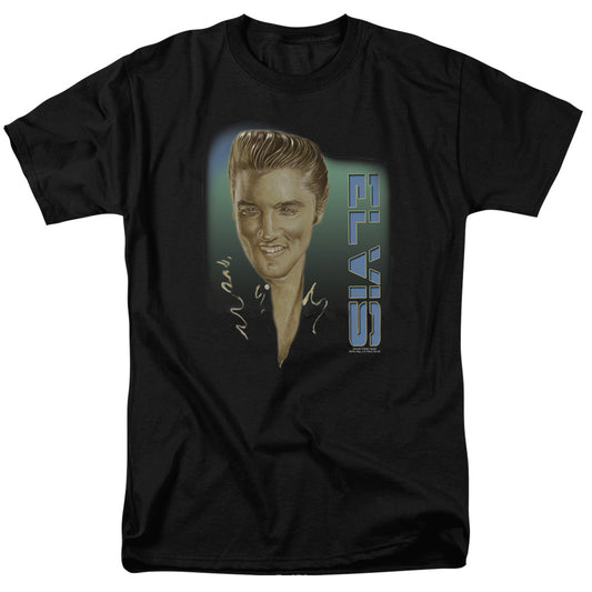 Elvis Presley - Elvis 56 - Short Sleeve Adult 18/1 - Black T-shirt