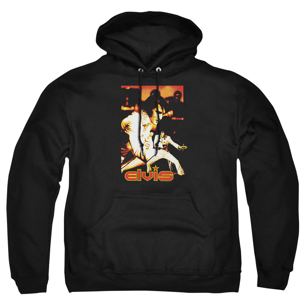 Elvis Presley - Showman - Adult Pull-over Hoodie - Black