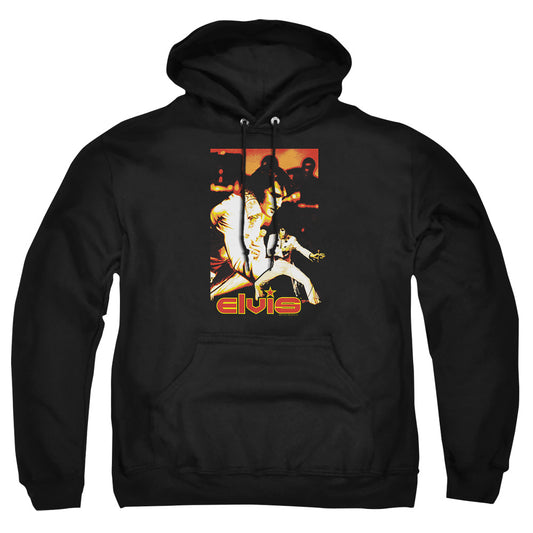 Elvis Presley - Showman - Adult Pull-over Hoodie - Black