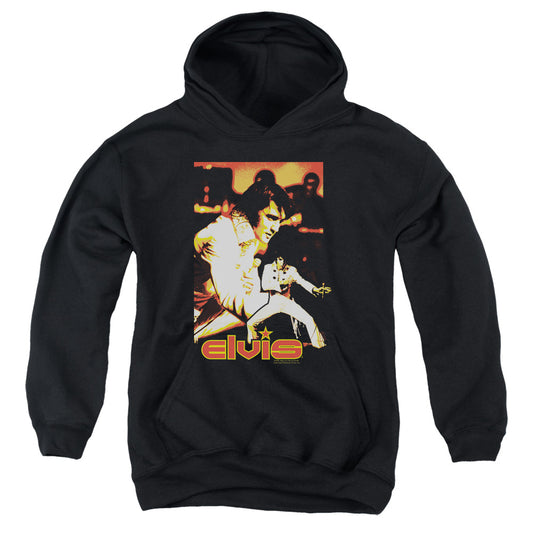 Elvis Presley - Showman - Youth Pull-over Hoodie - Black