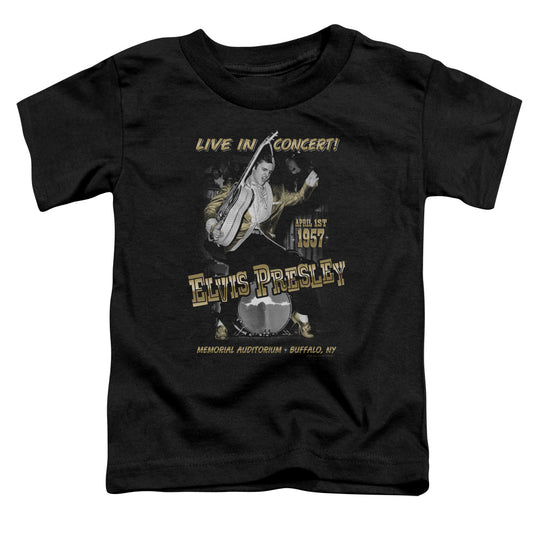 ELVIS PRESLEY LIVE IN BUFFALO - S/S TODDLER TEE - BLACK - T-Shirt