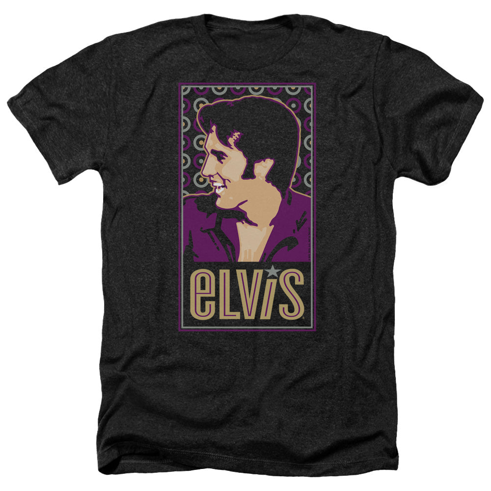 Elvis Presley - Elvis Is - Adult Heather - Black
