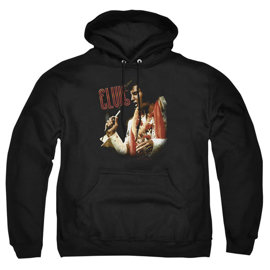 Elvis Presley - Soulful - Adult Pull-over Hoodie - Black