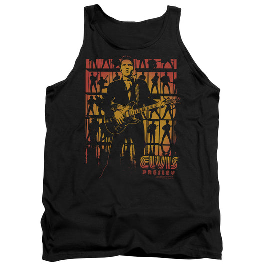 Elvis Presley - Comeback Spotlight - Adult Tank - Black