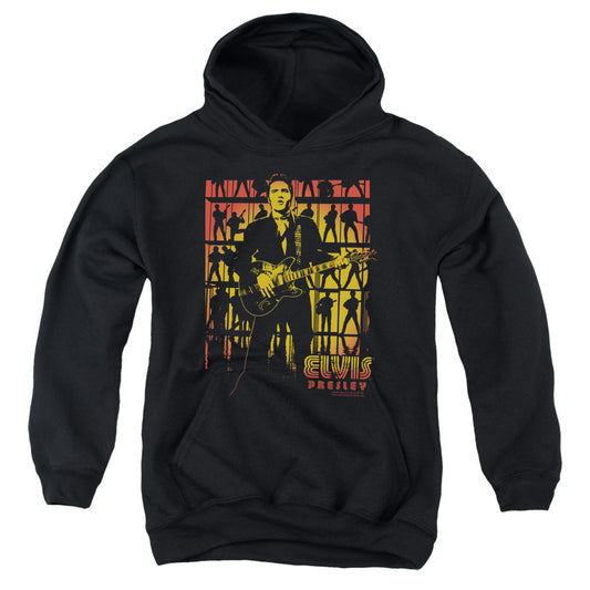 Elvis Presley - Comeback Spotlight - Youth Pull-over Hoodie - Black