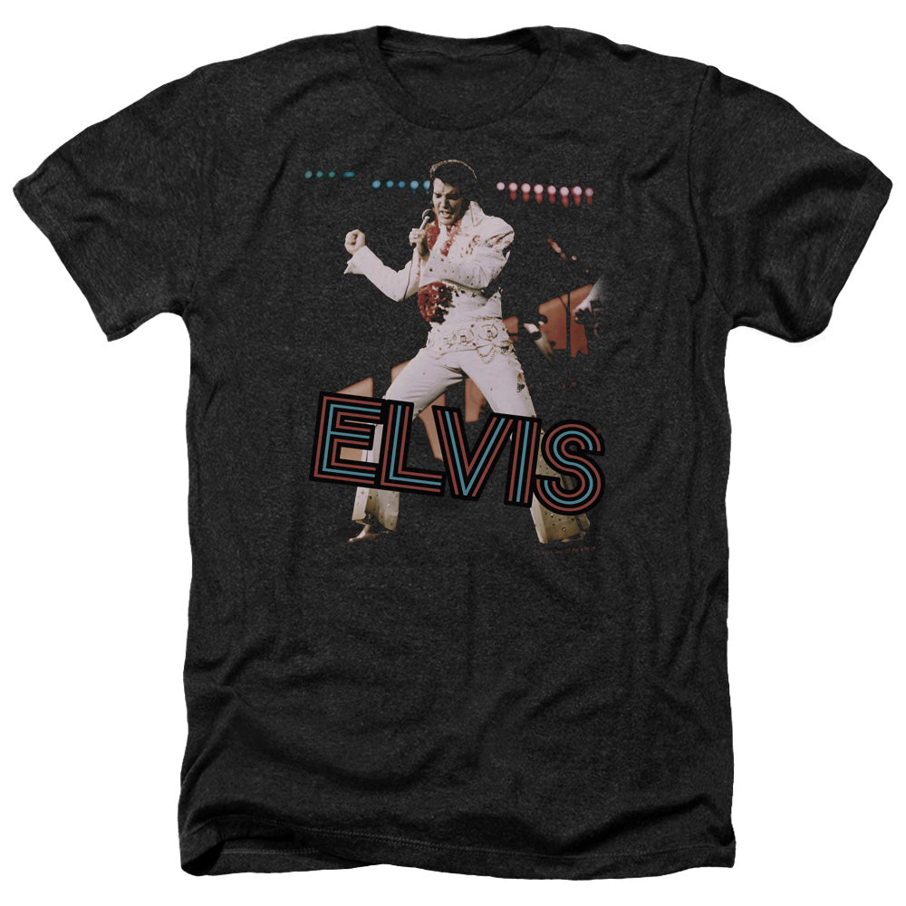 Elvis Presley - Hit The Lights - Adult Heather-black