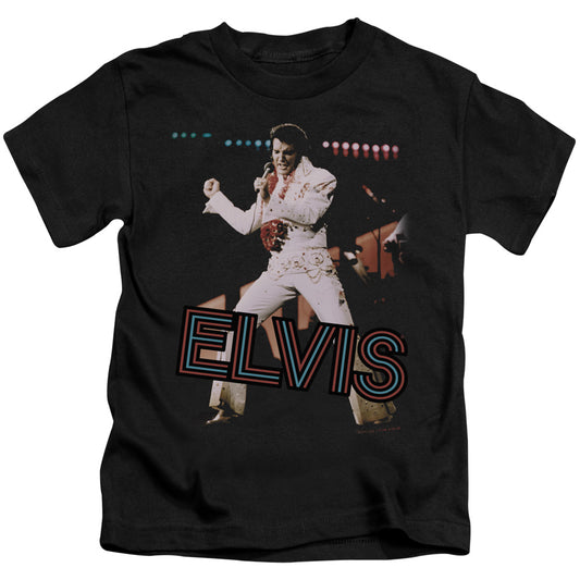ELVIS PRESLEY HIT THE LIGHTS - S/S JUVENILE 18/1 - BLACK - T-Shirt