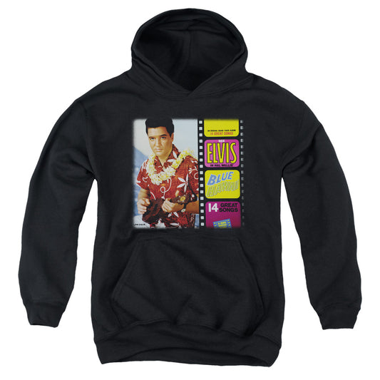 Elvis Presley - Blue Hawaii Album - Youth Pull-over Hoodie - Black