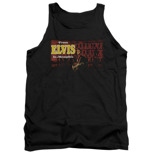 Elvis Presley - From Elvis In Memphis - Adult Tank - Black