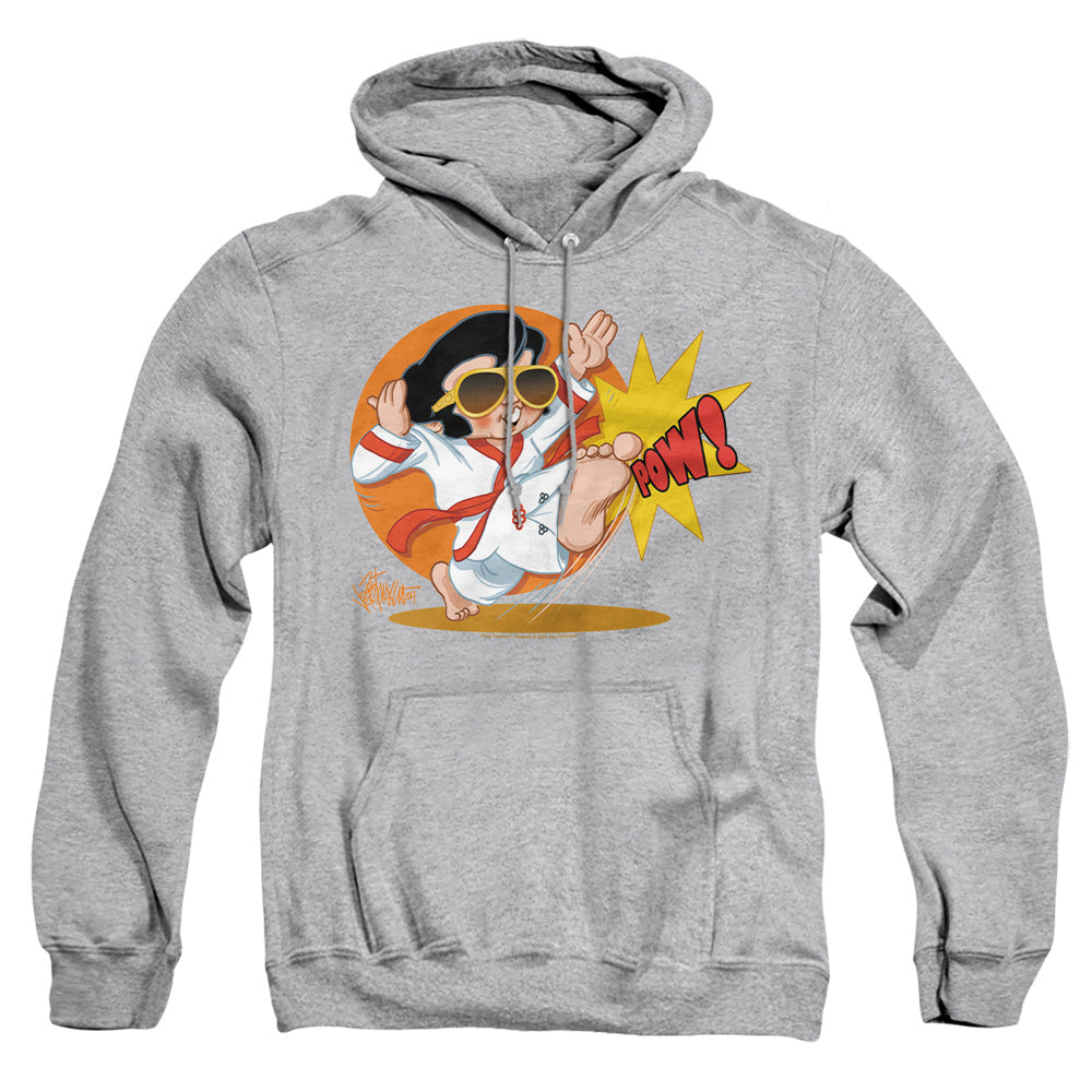 Elvis Presley - Karate King - Adult Pull-over Hoodie - Athletic Heather