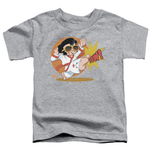 Elvis Presley - Karate King - Short Sleeve Toddler Tee - Athletic Heather T-shirt