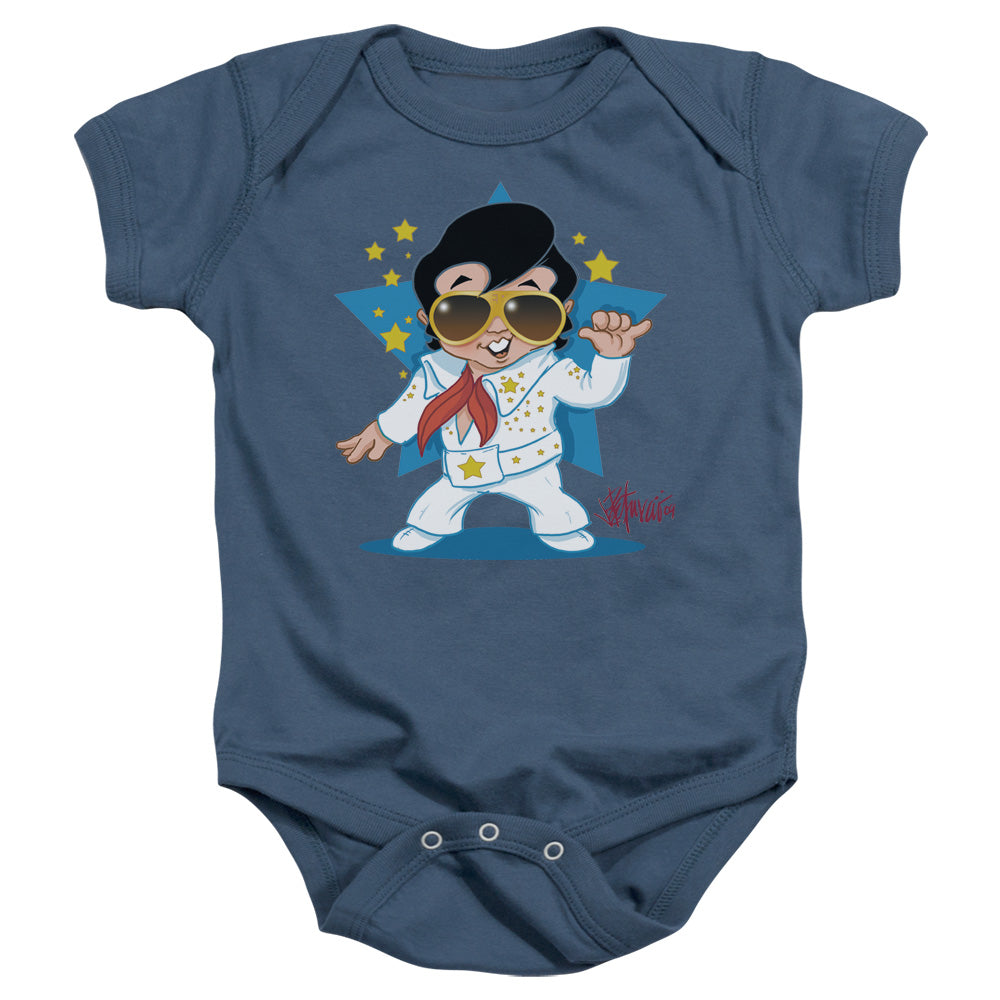 Elvis Presley - Jumpsuit - Infant Snapsuit - Indigo