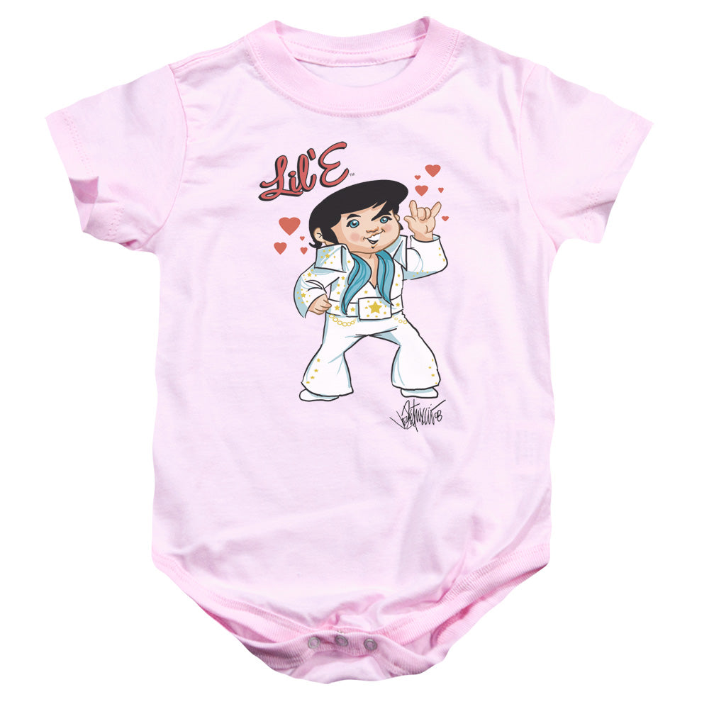 Elvis Presley - Lil E - Infant Snapsuit - Pink