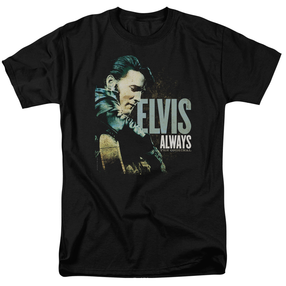 Elvis Presley - Always The Original - Short Sleeve Adult 18/1 - Black T-shirt