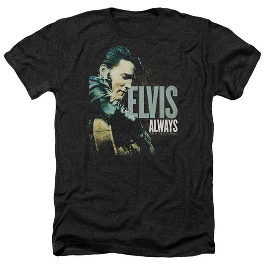 Elvis Presley - Always The Original - Adult Heather-black