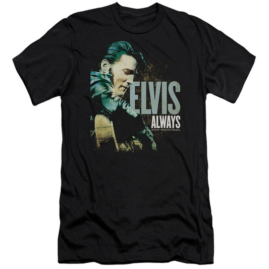 Elvis Presley - Always The Original-premuim Canvas Adult Slim Fit 30/1 - Black