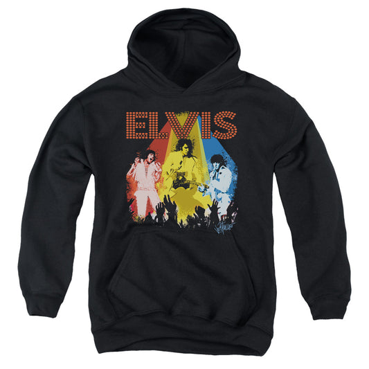 Elvis Presley - Vegas Remembered - Youth Pull-over Hoodie - Black