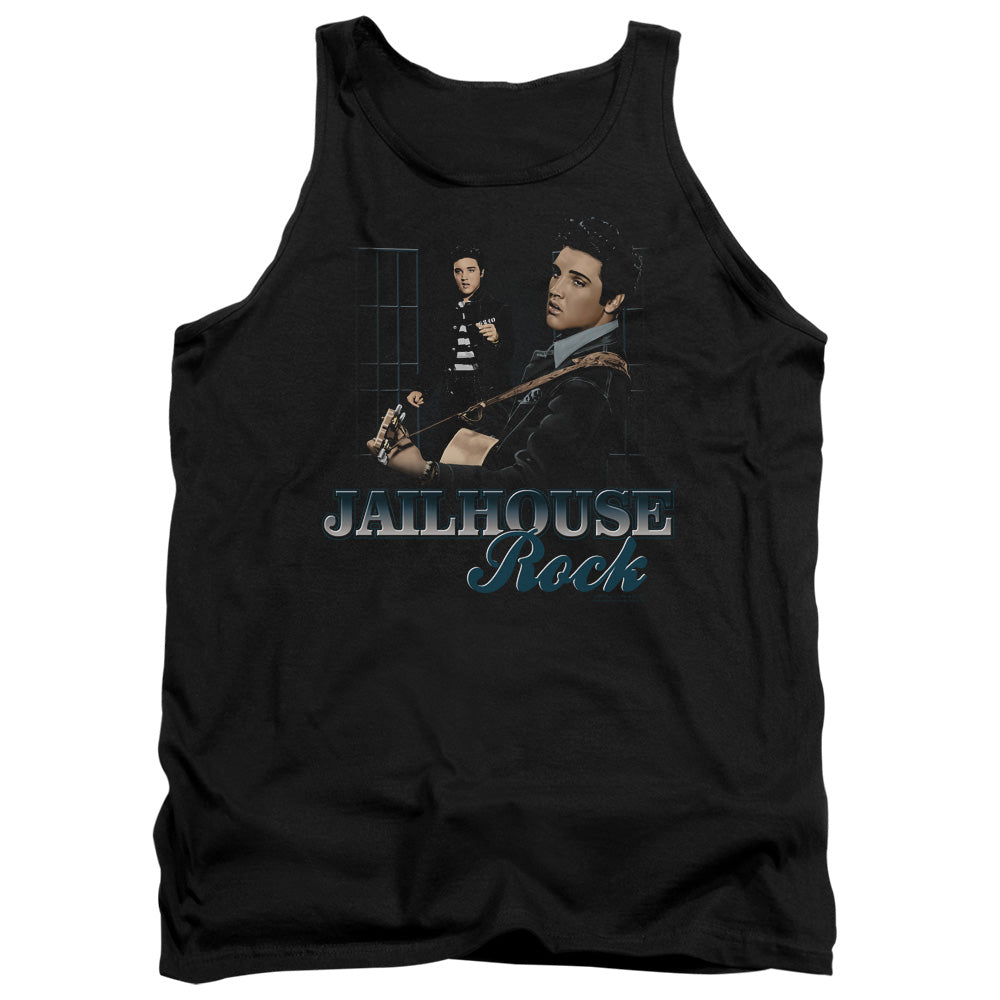 Elvis Presley Jailhouse Rock - Adult Tank - Black