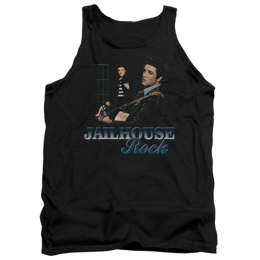 Elvis Presley Jailhouse Rock - Adult Tank - Black