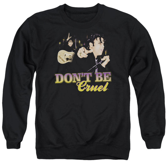 Elvis Presley - Dont Be Cruel - Adult Crewneck Sweatshirt - Black