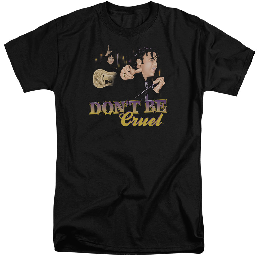 Elvis Presley - Dont Be Cruel - Short Sleeve Adult Tall - Black T-shirt