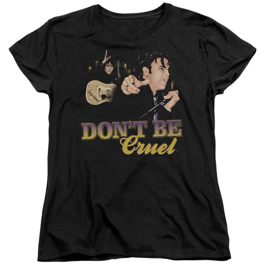 ELVIS PRESLEY DONT BE CRUEL - S/S WOMENS TEE - BLACK T-Shirt