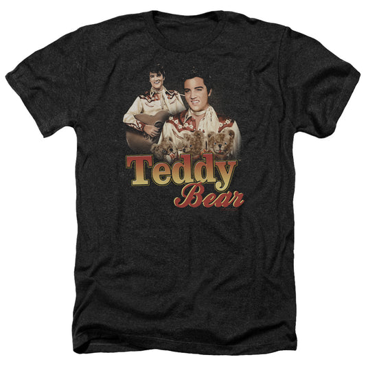 Elvis Presley - Teddy Bear - Adult Heather-black