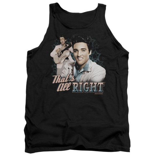 Elvis Presley - Thats All Right - Adult Tank - Black