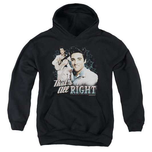 Elvis Presley - Thats All Right - Youth Pull-over Hoodie - Black
