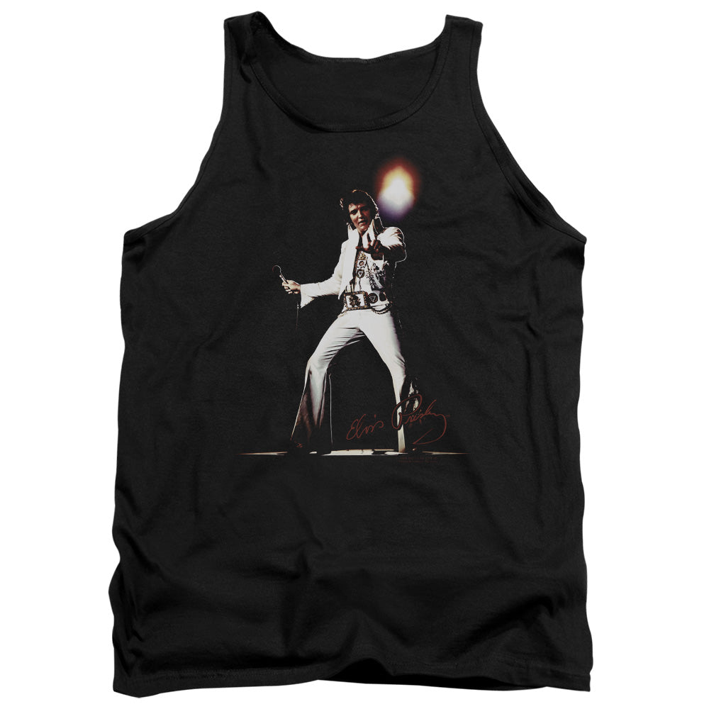 Elvis Presley - Glorious - Adult Tank - Black