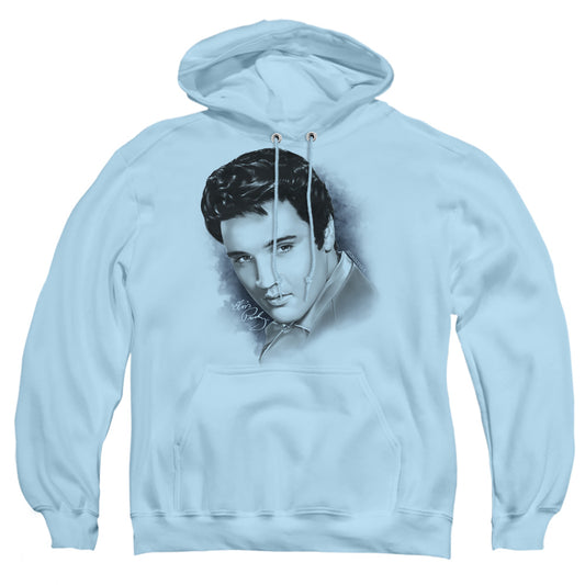 Elvis Presley - Dreamy - Adult Pull-over Hoodie - Light Blue