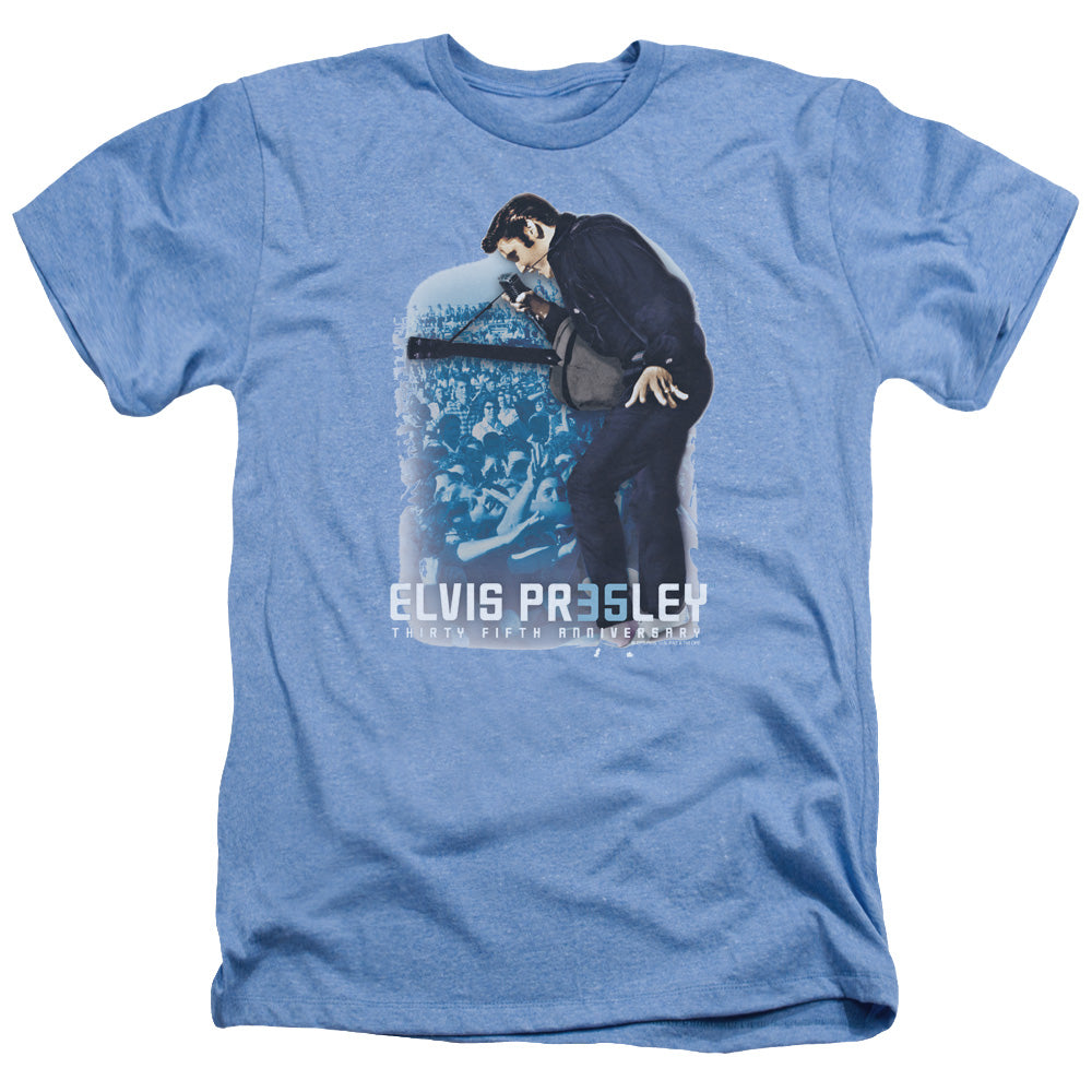 Elvis Presley - 35th Anniversary 3 - Adult Heather - Light Blue